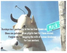 Poem/a/day: at the Ice Cow Queen on Mack