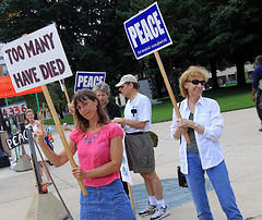 Lansing “Peace Now!” Rally on March 19 Focuses on Iraq, Iran