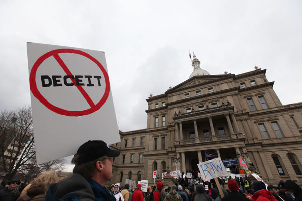 More than 10,000 protesters came to the Capitol on Tuesday