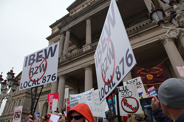 VIDEO: LiUNA President Terry O’Sullivan fires up the crowd at the Capitol