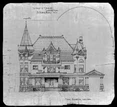 Plans of former RE Olds Home