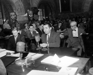 Labor official testifying at Senate hearings